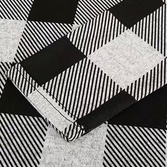 GINGHAM PRINT DRESS - Picture 5 of 14